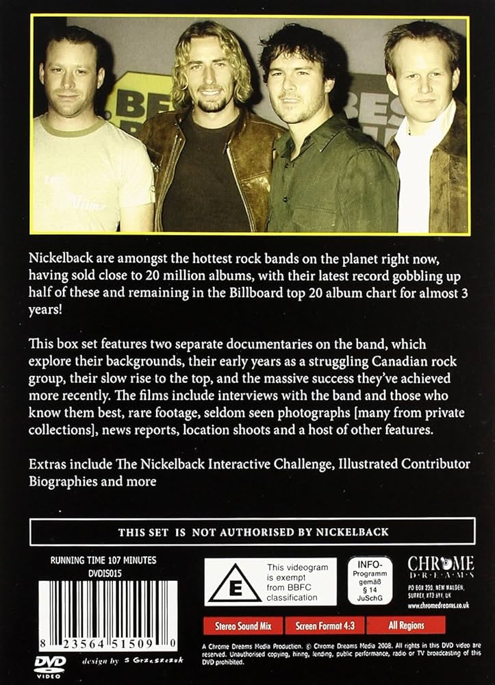 Amazon.com: Nickelback: DVD Collectors Box : Movies & TV